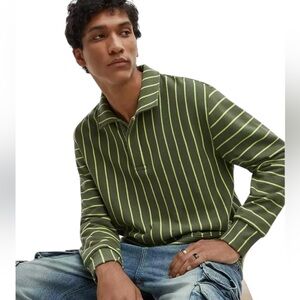 Green Striped Men's Shirt
Brand mode of one